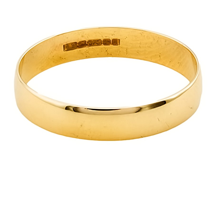 9ct Gold 1.8g Wedding Ring size U